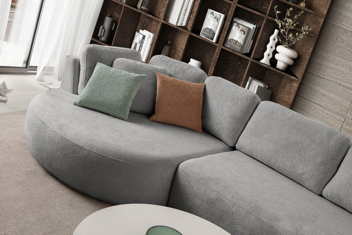 Atelier Del Sofa Venezia Left - Gris